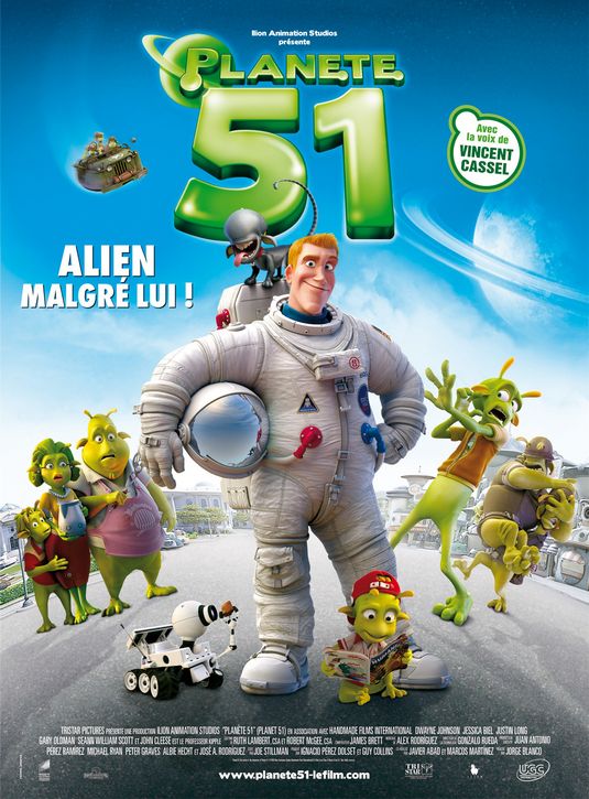1000 piece jigsaw puzzle for the movie poster: Planet 51 (2009) ver15