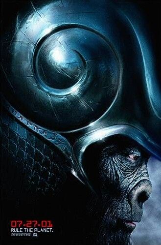 the movie poster: Planet of the Apes (2001) ver1