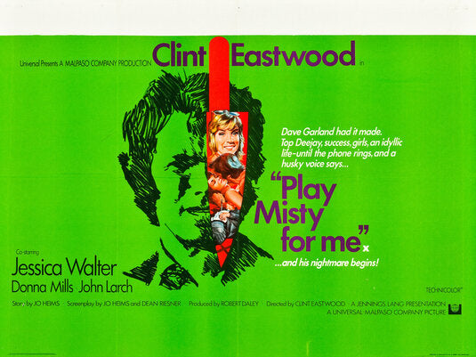 1000 piece jigsaw puzzle for the movie poster: Play Misty For Me (1971) ver2