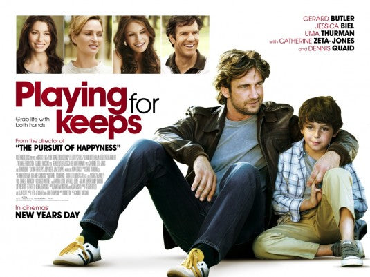 1000 piece jigsaw puzzle for the movie poster: Playing for Keeps (2012) ver2