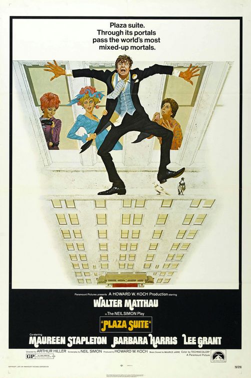 the movie poster: Plaza Suite (1971)