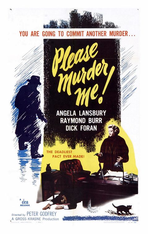 the movie poster: Please Murder Me (1956)
