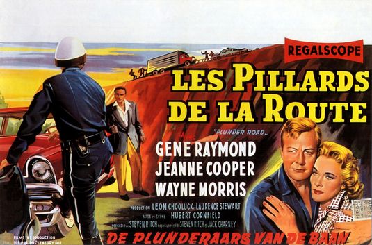 the movie poster: Plunder Road (1957) ver2