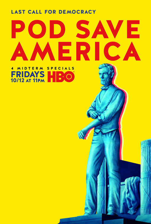 1000 piece jigsaw puzzle for tv poster: Pod Save America