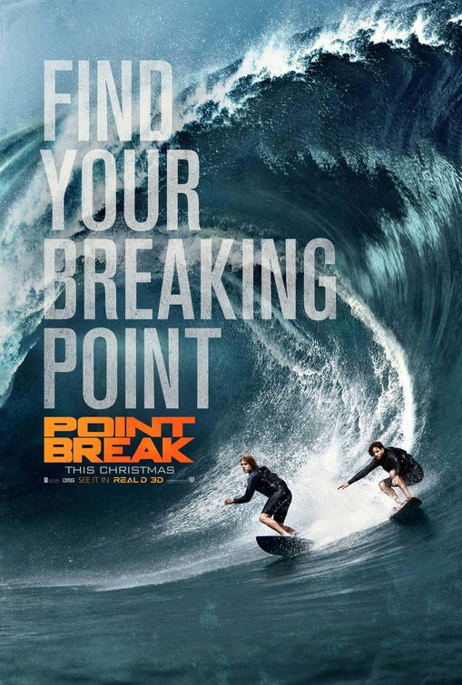 1000 piece jigsaw puzzle for the movie poster: Point Break (2015) ver2