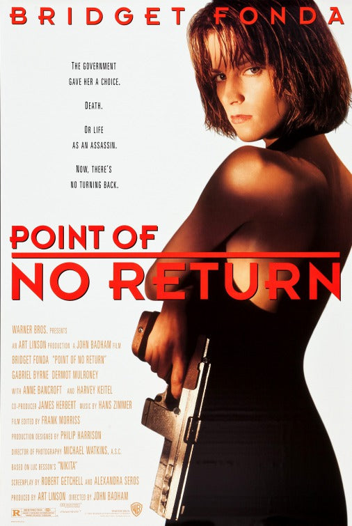 the movie poster: Point of No Return (1993)