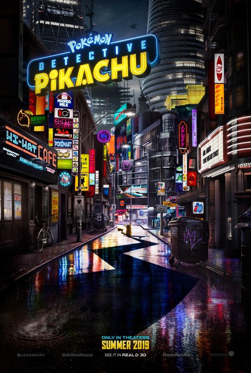 1000 piece jigsaw puzzle for the movie poster: Pok¨¦mon Detective Pikachu (2019)