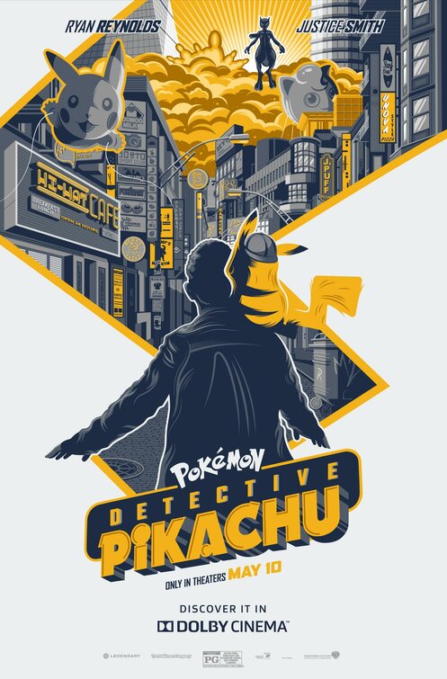 1000 piece jigsaw puzzle for the movie poster: Pok¨¦mon Detective Pikachu (2019) ver18