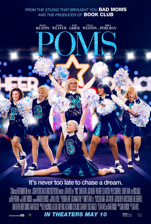 1000 piece jigsaw puzzle for the movie poster: Poms (2019) ver2