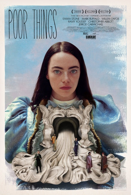 1000 piece jigsaw puzzle for the movie poster: Poor Things (2023) ver3