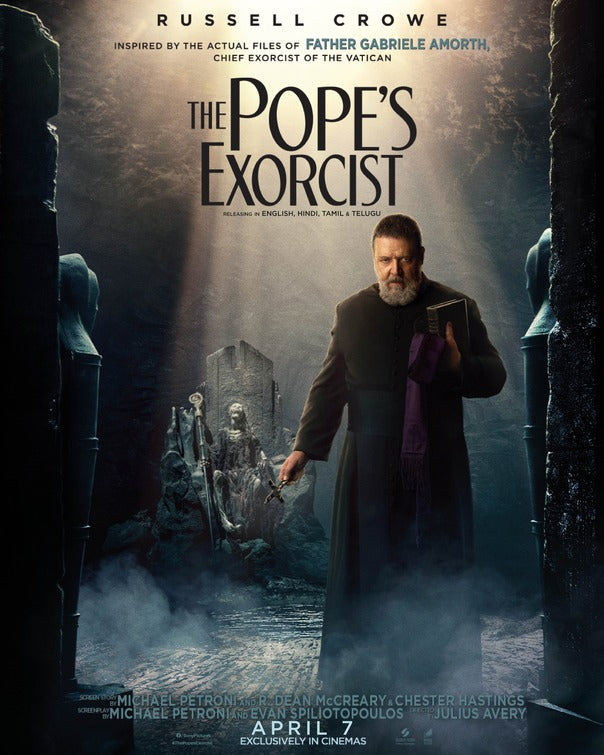1000 piece jigsaw puzzle for the movie poster: The Pope's Exorcist (2023) ver4