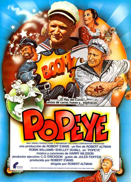 1000 piece jigsaw puzzle for the movie poster: Popeye (1980) ver2
