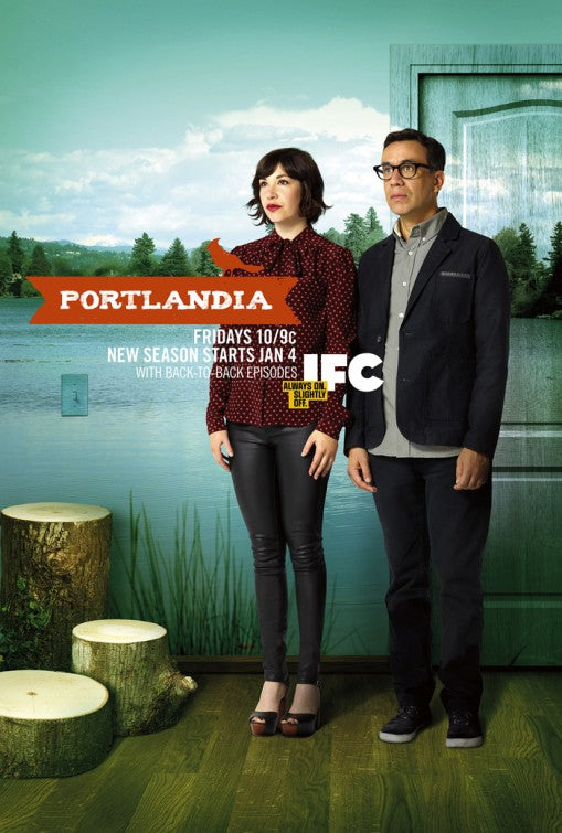 1000 piece jigsaw puzzle for tv poster: Portlandia