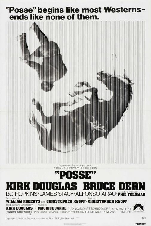 the movie poster: Posse (1975)