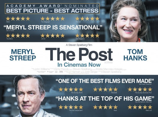1000 piece jigsaw puzzle for the movie poster: The Post (2017) ver7