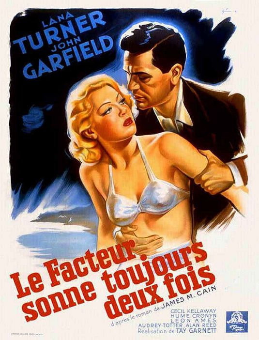 the movie poster: The Postman Always Rings Twice (1946) ver4