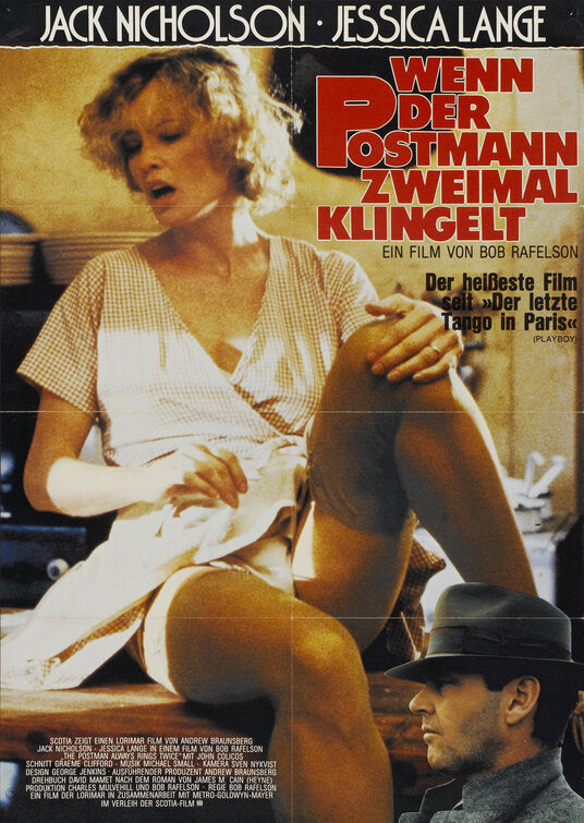 1000 piece jigsaw puzzle for the movie poster: The Postman Always Rings Twice (1981) ver4