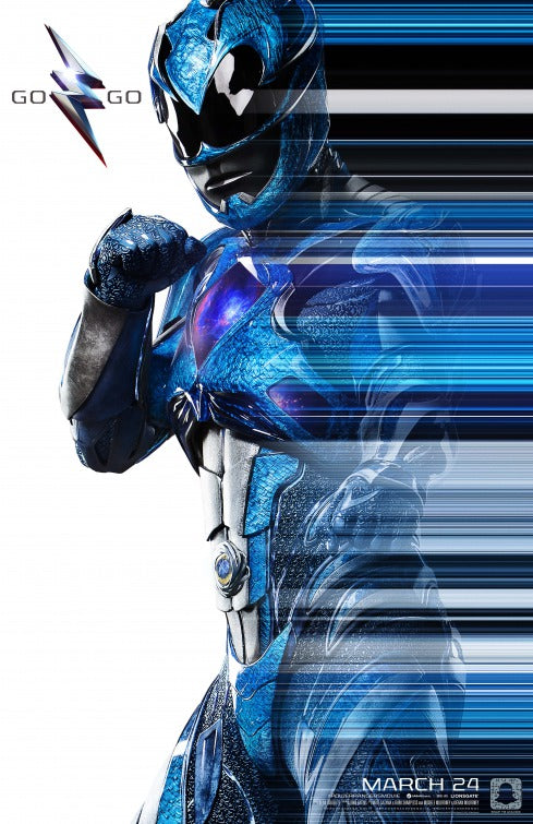 1000 piece jigsaw puzzle for the movie poster: Power Rangers (2017) ver14