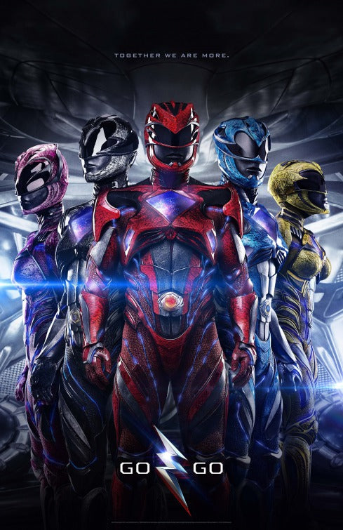 1000 piece jigsaw puzzle for the movie poster: Power Rangers (2017) ver20