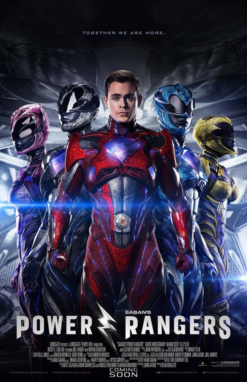 1000 piece jigsaw puzzle for the movie poster: Power Rangers (2017) ver24