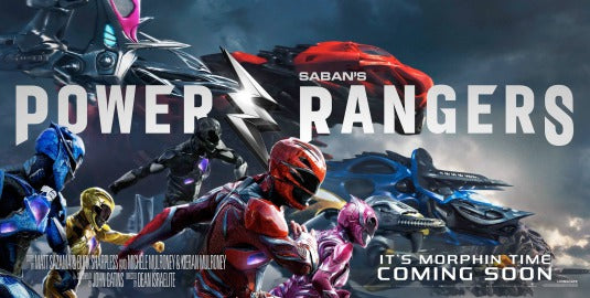 1000 piece jigsaw puzzle for the movie poster: Power Rangers (2017) ver25