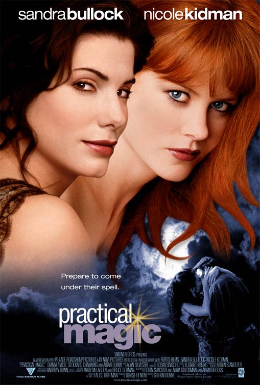 the movie poster: Practical Magic (1998) ver2