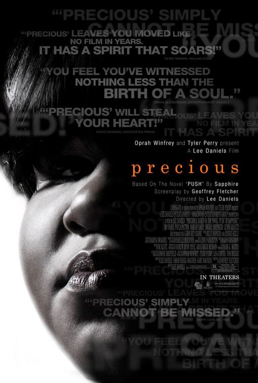 1000 piece jigsaw puzzle for the movie poster: Precious (2009) ver4