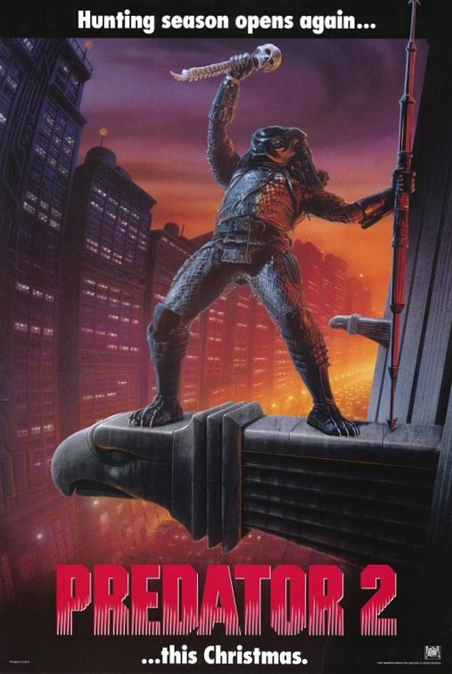 the movie poster: Predator 2 (1990) ver2