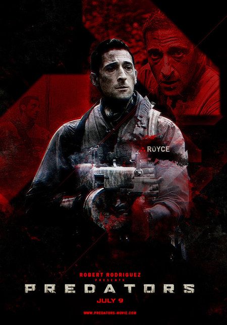 1000 piece jigsaw puzzle for the movie poster: Predators (2010) ver4