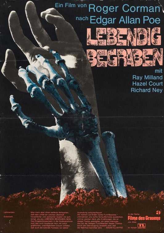 1000 piece jigsaw puzzle for the movie poster: Premature Burial (1962) ver3