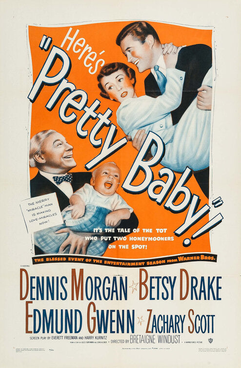 1000 piece jigsaw puzzle for the movie poster: Pretty Baby (1950)