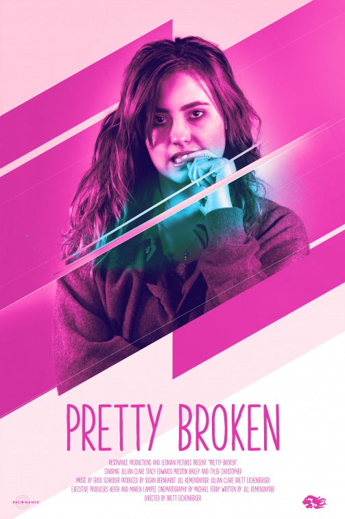 1000 piece jigsaw puzzle for the movie poster: Pretty Broken (2018)