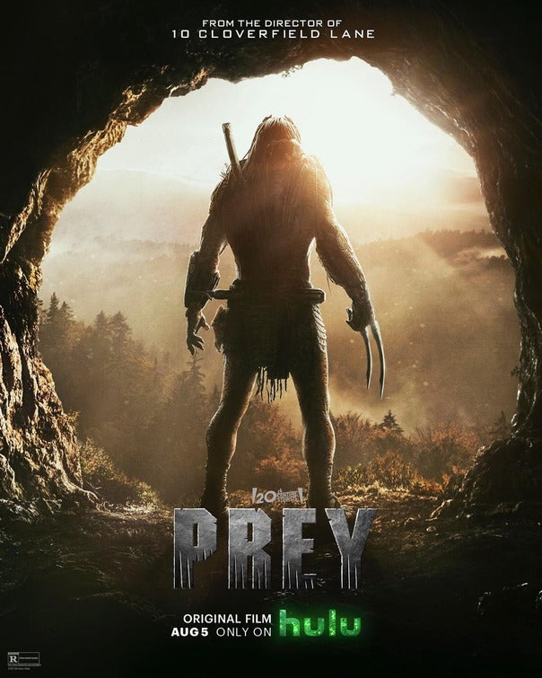 1000 piece jigsaw puzzle for the movie poster: Prey (2022) ver2