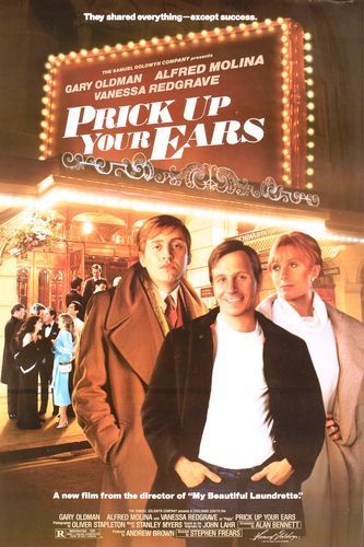 the movie poster: Prick Up Your Ears (1987)