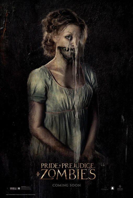 1000 piece jigsaw puzzle for the movie poster: Pride and Prejudice and Zombies (2016) ver2