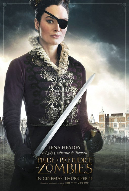 1000 piece jigsaw puzzle for the movie poster: Pride and Prejudice and Zombies (2016) ver6
