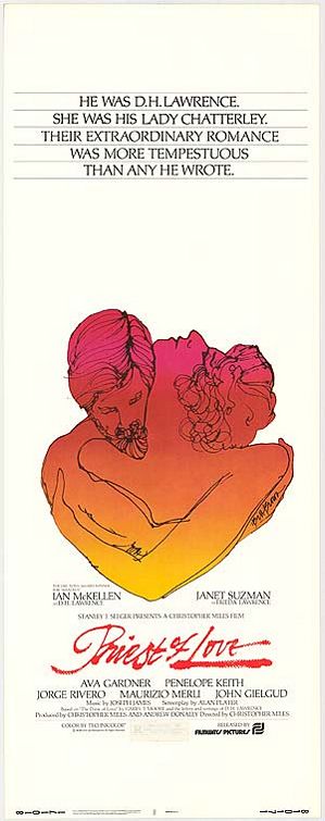 the movie poster: Priest of Love (1981)