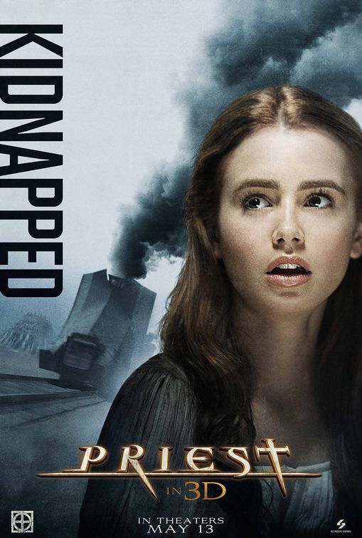 1000 piece jigsaw puzzle for the movie poster: Priest (2011) ver6