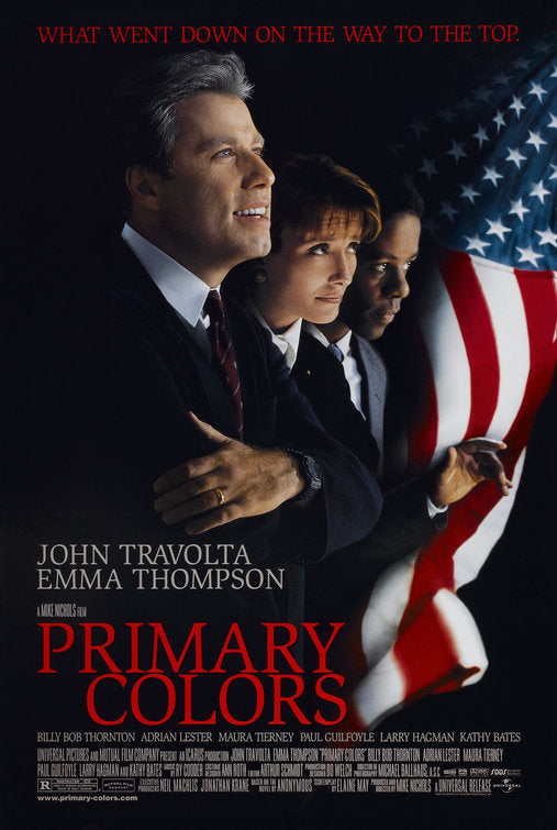 the movie poster: Primary Colors (1998)