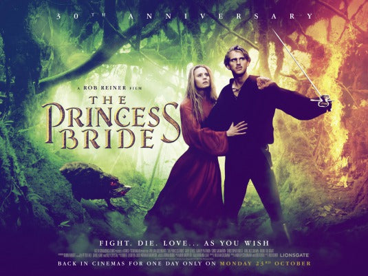 1000 piece jigsaw puzzle for the movie poster: The Princess Bride (1987) ver3
