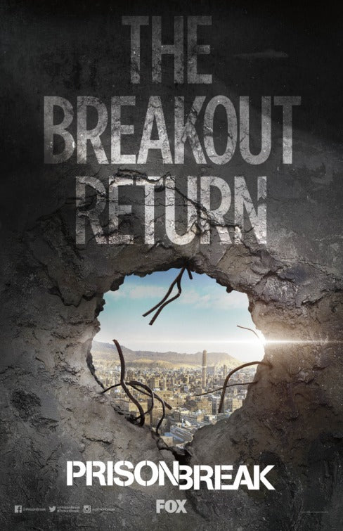 1000 piece jigsaw puzzle for tv poster: Prison Break, ver8