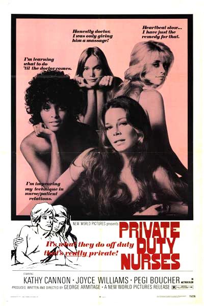 the movie poster: Private Duty Nurses (1971)