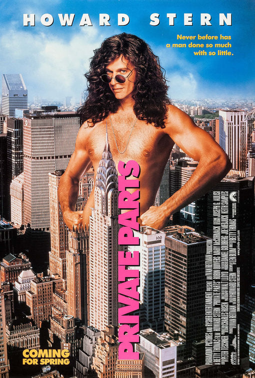 the movie poster: Private Parts (1997)
