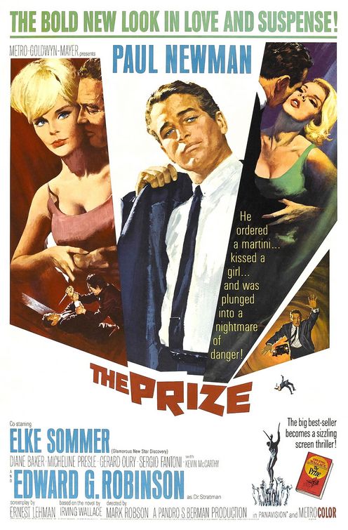 the movie poster: The Prize (1963)