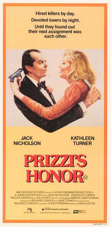 the movie poster: Prizzi's Honor (1985) ver2