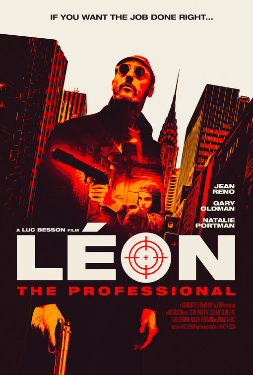 1000 piece jigsaw puzzle for the movie poster: The Professional (1994) ver5