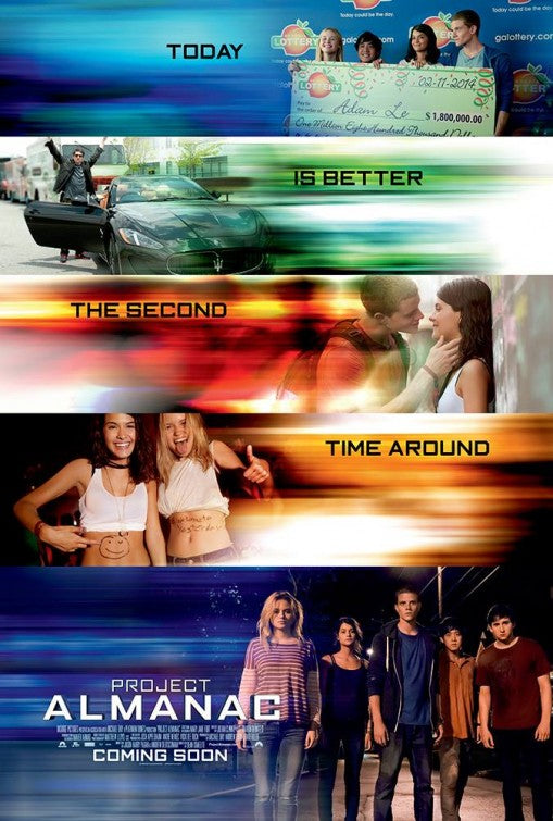 1000 piece jigsaw puzzle for the movie poster: Project Almanac (2014) ver2