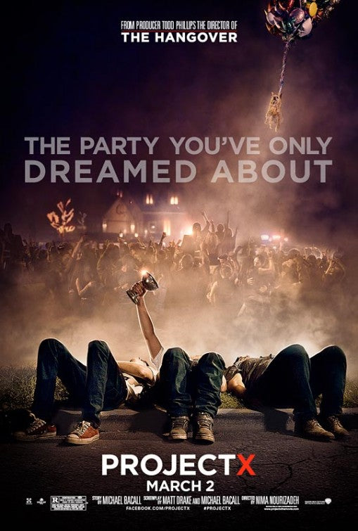 1000 piece jigsaw puzzle for the movie poster: Project X (2012) ver2