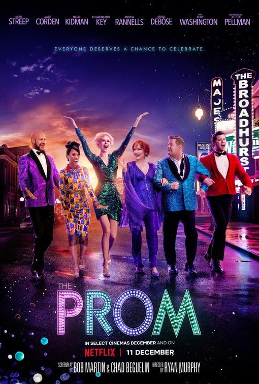 1000 piece jigsaw puzzle for the movie poster: The Prom (2020) ver12