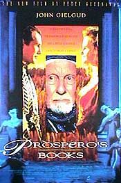 the movie poster: Prospero's Books (1991)